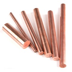 Copper Round Solid Rod Bar 12mm – 60mm Diameter 100 150 200 250 300mm Lengths