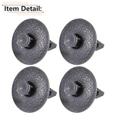 4PCS Interior Door Panel Trim Board Clips Compatible with 4runner Color: Gray