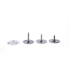 100/50Pc Tire Puncture Spikes Heavy Portable Duty Carbon Steel Round Road Spikes