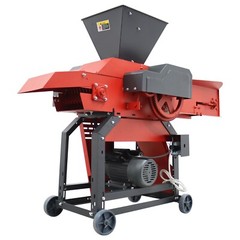 Electric Grass Cutting&Silk Kneading Machine w/Conveyor Belt 6 Blade 220V 2.2KW