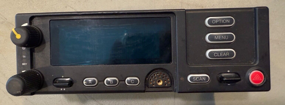 HARRIS MACOM CH-721 Control Head M5300/M7300 RADIOS CU23218-0002