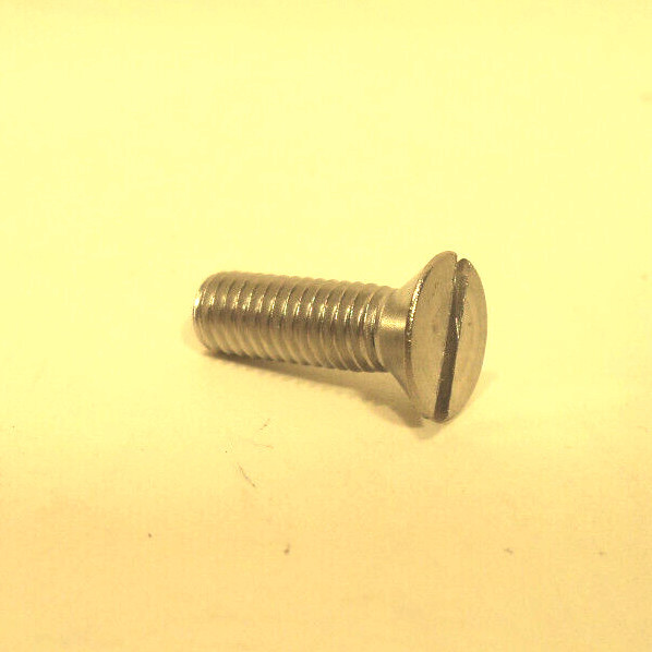 #10-32 Slotted Oval Head Countersunk Machine Screws Stainless Steel 5/8” Length