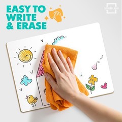 Small Dry Erase Boards 2 Pack 9×12 Double Sided Whiteboard Double Sided White Bo