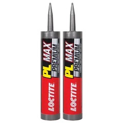 Loctite PL Max Premium 9 Oz Cartridge Construction Adhesive (2-Pack) 2292244