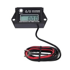 25000 RPM Tachometer Hour Meter IP68 With Maintenance Reminder For Snowmobile