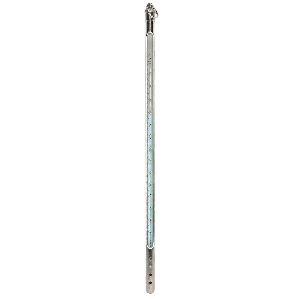 VEE GEE 80706-A Armored Thermometer,-35 deg to 50 deg C 36TY26