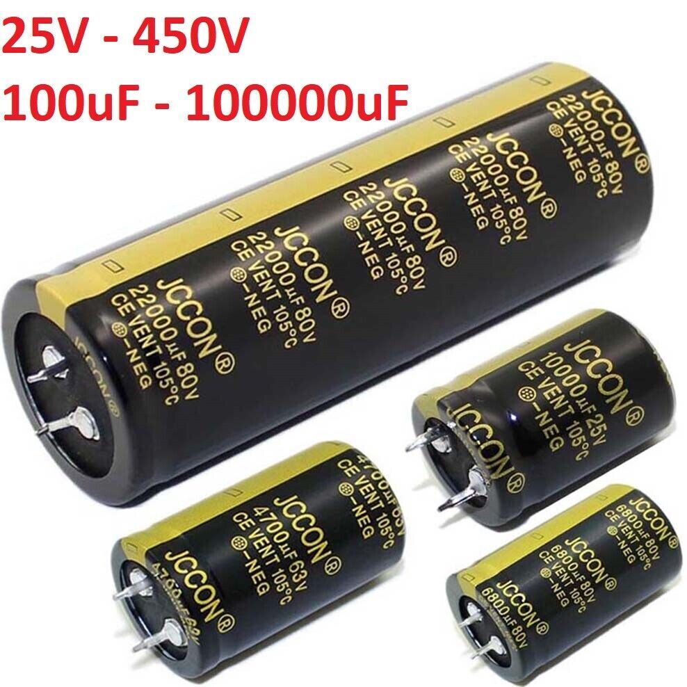 Snap in Electrolytic Capacitor 100uF – 470UF-2200UUF-4700UF-100000uF