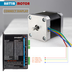 『USA』Nema17 48mm Stepper Motor 78oz-in 1.8A Dual Shaft for 3D Printer/CNC Router