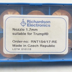 Richardson Electronics RNT154/17:RE Nozzle 1.7mm Lot Of 10