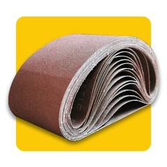 12 Pcs 1×30 Sanding Belts Aluminum Oxide 80 120 150 Grits for Sander