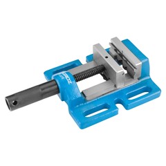 Groz 35120 3″ Uni-Grip Drill Press Vise, Blue, Powder Coated 3.3/16″ Jaw Width