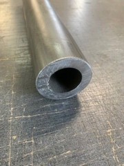 2.5″ OD x 3/8″ Wall DOM Seamless Round Tube x 3″ Long, Mild Steel Tubing