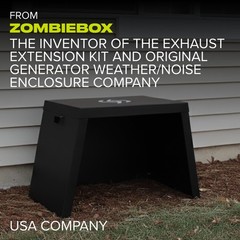 Zombiebox ZPW14 Generator Exhaust Extension Silence Circuit with Insulated Wall