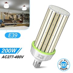 LED Corn Light Bulb 800W Equivalent 30000LM 200W Garage Warehouse Lights Fixture