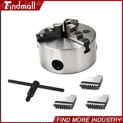 Findmall 125mm 3-jaw Self Centering Lathe Chuck For Drilling Milling Machine