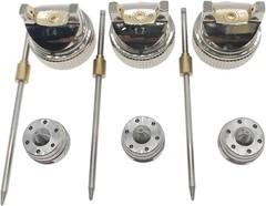 HVLP Nozzle Kit (1.4mm-2.0mm) with Adjustable Spray for Smooth Coating