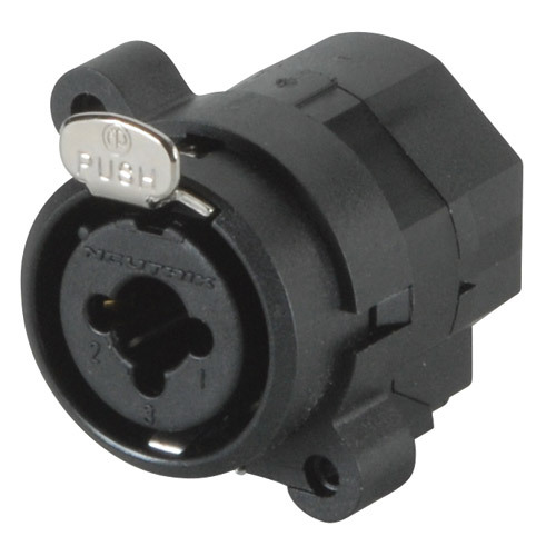 Neutrik NCJ5FI-S Combo XLR/1/4″ Mono Jack Nonswitching