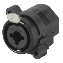 Neutrik NCJ5FI-S Combo XLR/1/4″ Mono Jack Nonswitching