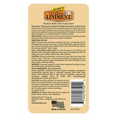 Absorbine Veterinary Liniment Sore Muscle, Joint & Arthritis Pain Relief, 12 oz