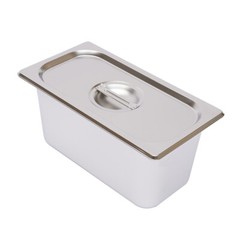 3-Pan Commercial Electric Food Warmer Steam Table Buffet Bain Marie Countertop
