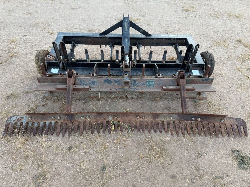 TR3 Groomer ABI Classic Rake 8.5′ Arena Drag Scarifier Rake Auto Leveling Blade