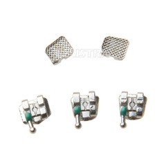 AZDENT Brackets de Ortodoncia Dental Standard Roth MBT 022/018 Ganchos 3/345