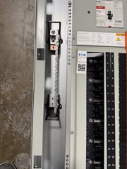 1-200 AMP 480V MAIN BREAKER PANELBOARD 42 SPACE 3PHASE 4WIRE COMPLETE PANEL