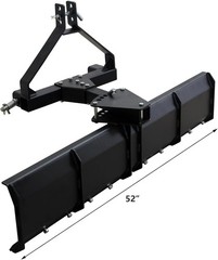 52inch 3 Point Rear Grading Blade Heavy Duty Scraper for Tractor Cat-0 & Cat-1