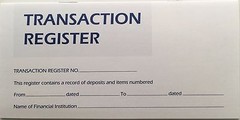 5 CHECKBOOK TRANSACTION REGISTERS CALENDAR 2023-2024-2025 CHECK BOOK TOP QUALITY