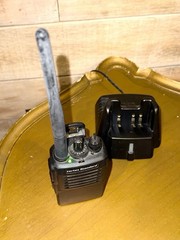 Vertex Standard VX-351 Two-Way Radio w/Battery + Charger Tested Working