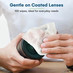 Care Touch Lens Wipes for Eyeglasses- 100 Count 100 (Pack of 1)