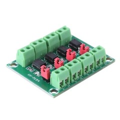 PC817 4-Channel 3.6V-30V Optocoupler Isolation Board Voltage Converter Module