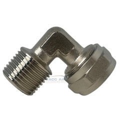 M8085 Maxline 90 Degree Elbow Fitting 1/2″ Tubing x 1/2″ MNPT Compressed Air