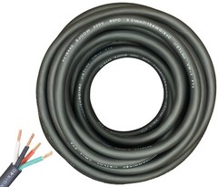 WindyNation 12/4 12 AWG 4 Conductor SJOOW Cable Cord Wire 300V Portable Power
