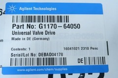 NEW Agilent G1170A – 1290 Infinity II Universal Valve Drive, G1170-64050