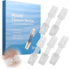 Wound Closure Strips Sterile Skin Suture Strip 5PCS First Aid Adhesive…