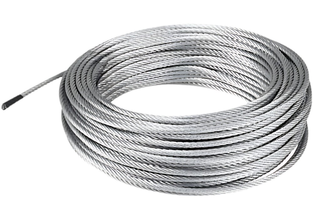 304 Stainless Steel Cable Wire Rope 3/16″ 7×19 – 50 ft DIY Decking Railing