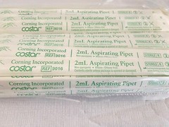 (200/Cs) CORNING Costar 2mL Polystyrene Aspirating Pipettes 277mm Length 9016
