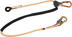 Proclimb Arborist Lanyard by – 1/2 in X 10 Ft Polyester, Steel Snap Hook, Adjus