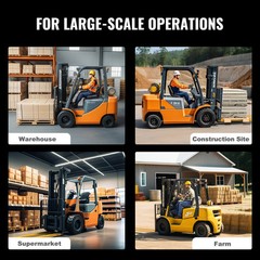 VEVOR Pallet Fork Extensions Forklift Extensions 84″ x 4.5″ Heavy Duty Steel