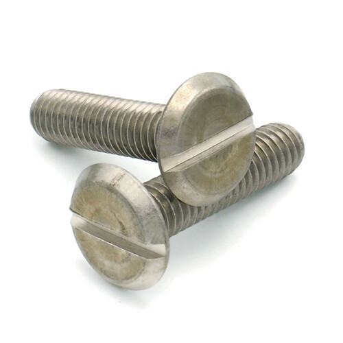 1/2″-13 Stainless Steel Slotted Hurricane Sidewalk Bolts – Select Length & Qty