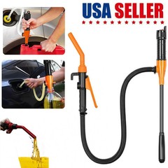 Battery Powered Electric Fuel Transfer Siphon Pump Gas Oil Water 2.4 GPM NEW US