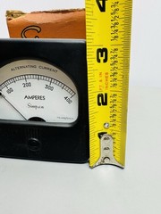 SIMPSON Panel AC AMP METER 0-400 AC Amperes Alternating Current F.S.-400/5ACA #1