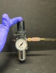 SMC Filter Regulator 1/8 in. Gauge Port 120 psig