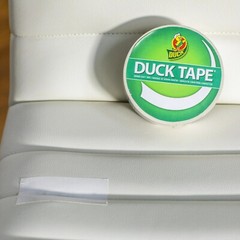 Color Duck Tape Brand Duct Tape, 1.88 in. x 20 yd., White
