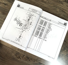 Ford 1920 2120 Tractor Parts Manual Catalog Book Assembly Schematics Views