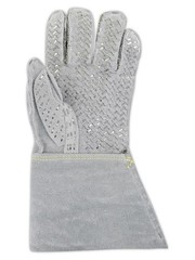 Magid 4010Glg-Xl Split Leather High Heat Glove Stapled Palm X-Large Gray