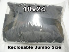 40 Storage Bag Variety Pack ~ 9×12 12×15 14×20 18×24 ~ LARGE 2 Mil Seal-Top Bags