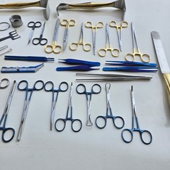 Tebbetts Breast Surgery Instruments Set of 38 PCs Breast Augmentation Set