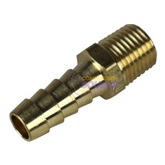 3/8″ X 1/4″ MNPT Brass Air Hose Barb Fitting For 3/8″ Hose